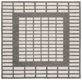 Safavieh Ebony 6'-0" x 6'-0" Rug in Grey / Ivory