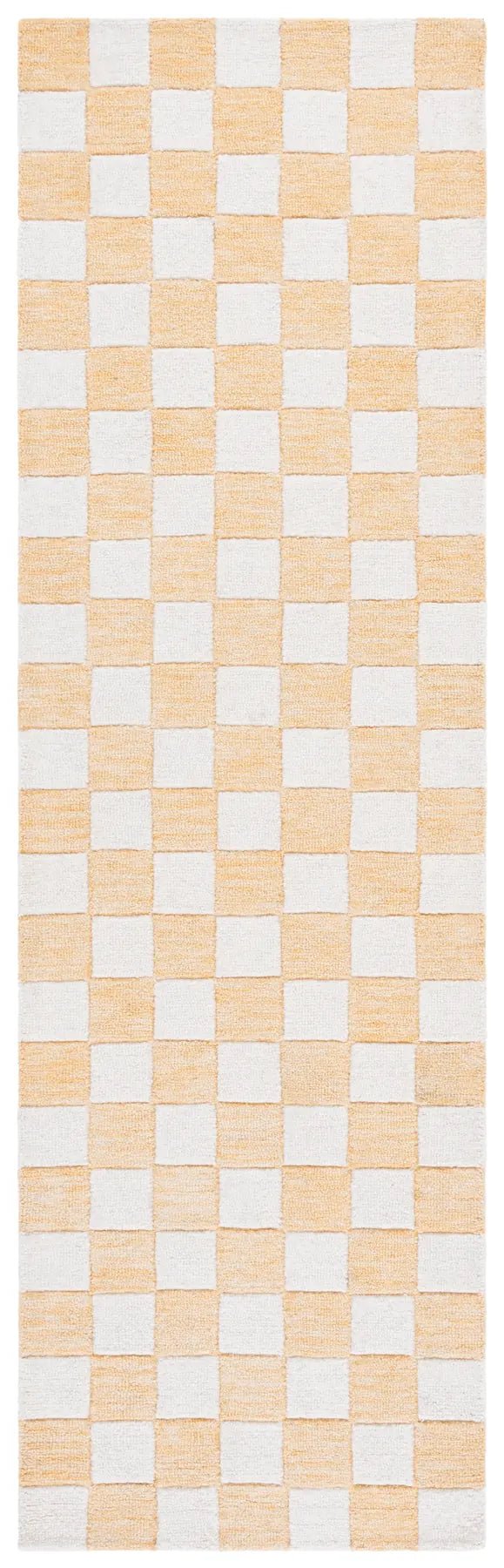 Safavieh Ebony 2'-3" x 8'-0" Rug in Gold / Ivory