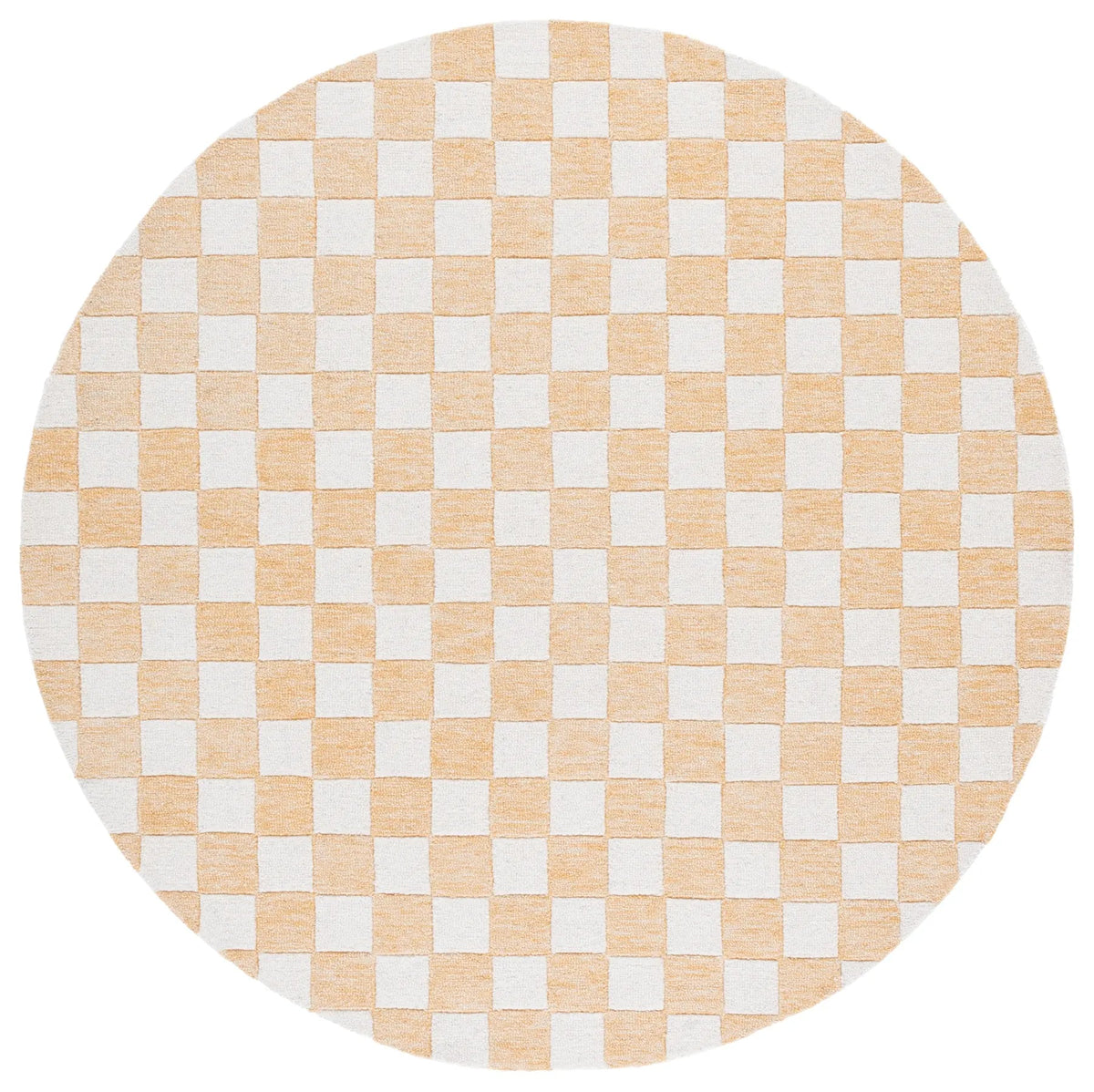 Safavieh Ebony 6'-0" x 6'-0" Rug in Gold / Ivory