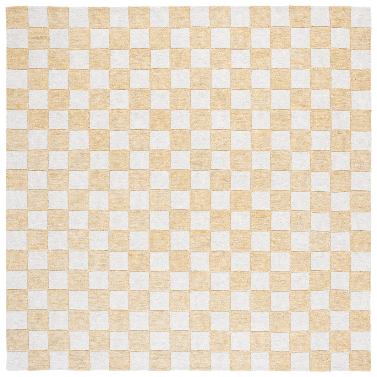 Safavieh Ebony 6'-0" x 6'-0" Rug in Gold / Ivory
