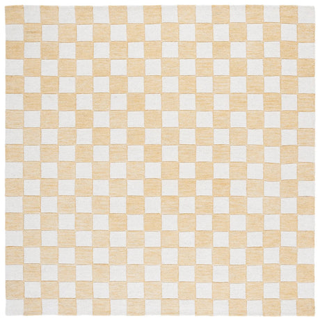 Safavieh Ebony 6'-0" x 6'-0" Rug in Gold / Ivory