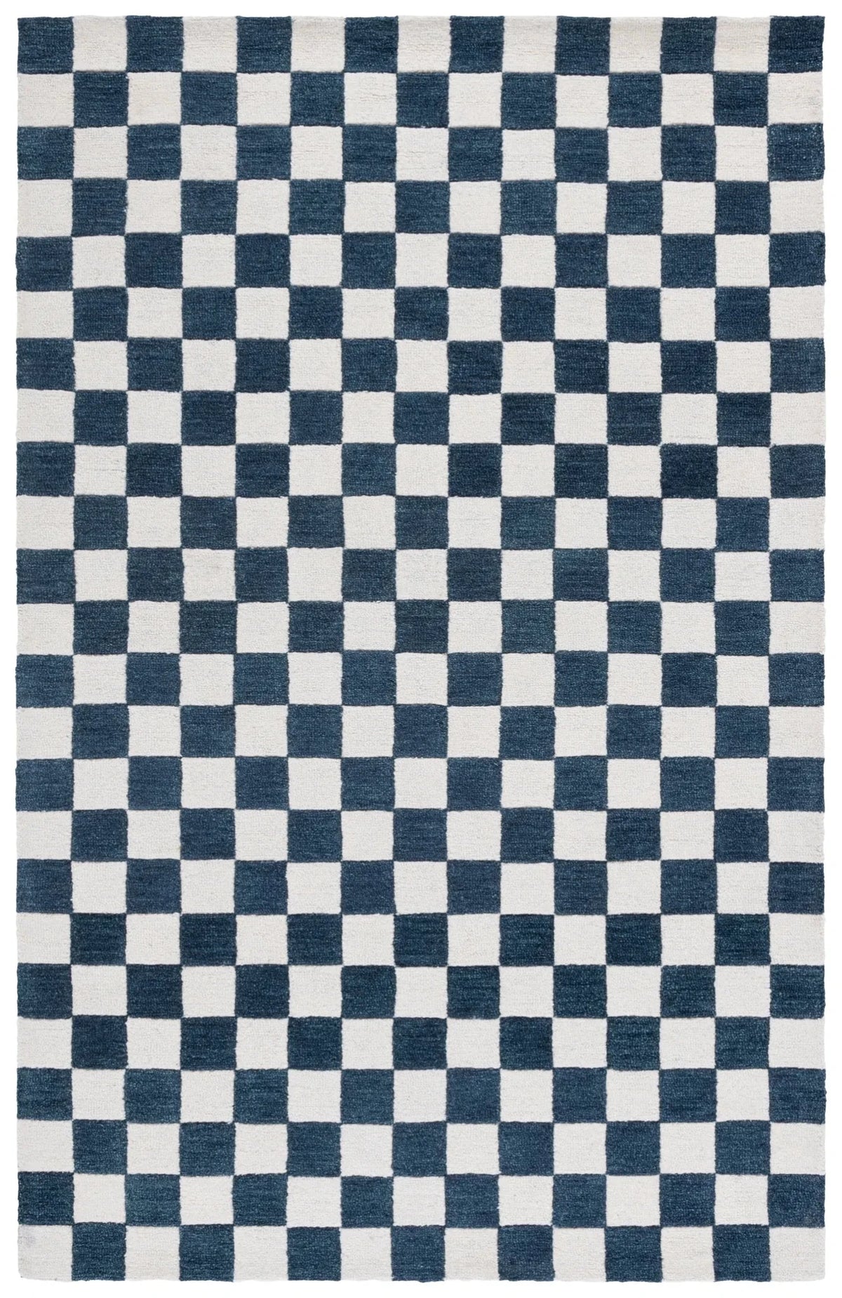 Safavieh Ebony 4'-0" x 6'-0" Rug in Blue / Ivory