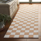Safavieh Ebony 2'-3" x 8'-0" Rug in Rust / Ivory