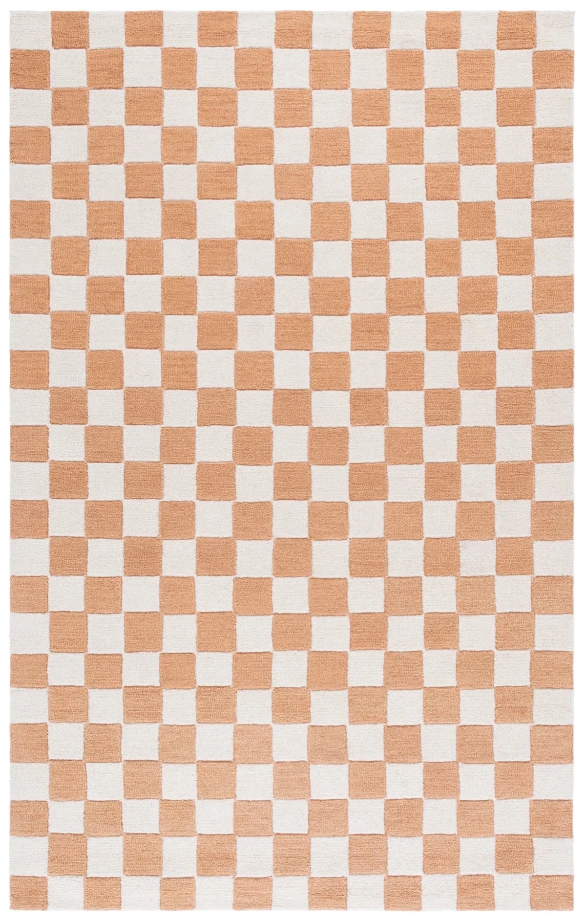 Safavieh Ebony 4'-0" x 6'-0" Rug in Rust / Ivory