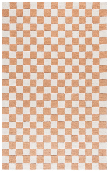 Safavieh Ebony 4'-0" x 6'-0" Rug in Rust / Ivory