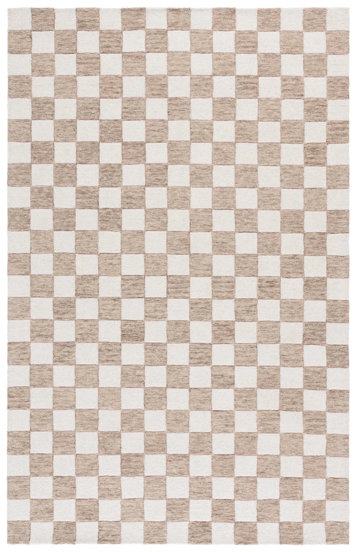 Safavieh Ebony 4'-0" x 6'-0" Rug in Brown / Ivory
