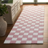 Safavieh Ebony 2'-3" x 8'-0" Rug in Pink / Ivory