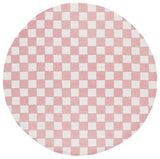 Safavieh Ebony 6'-0" x 6'-0" Rug in Pink / Ivory