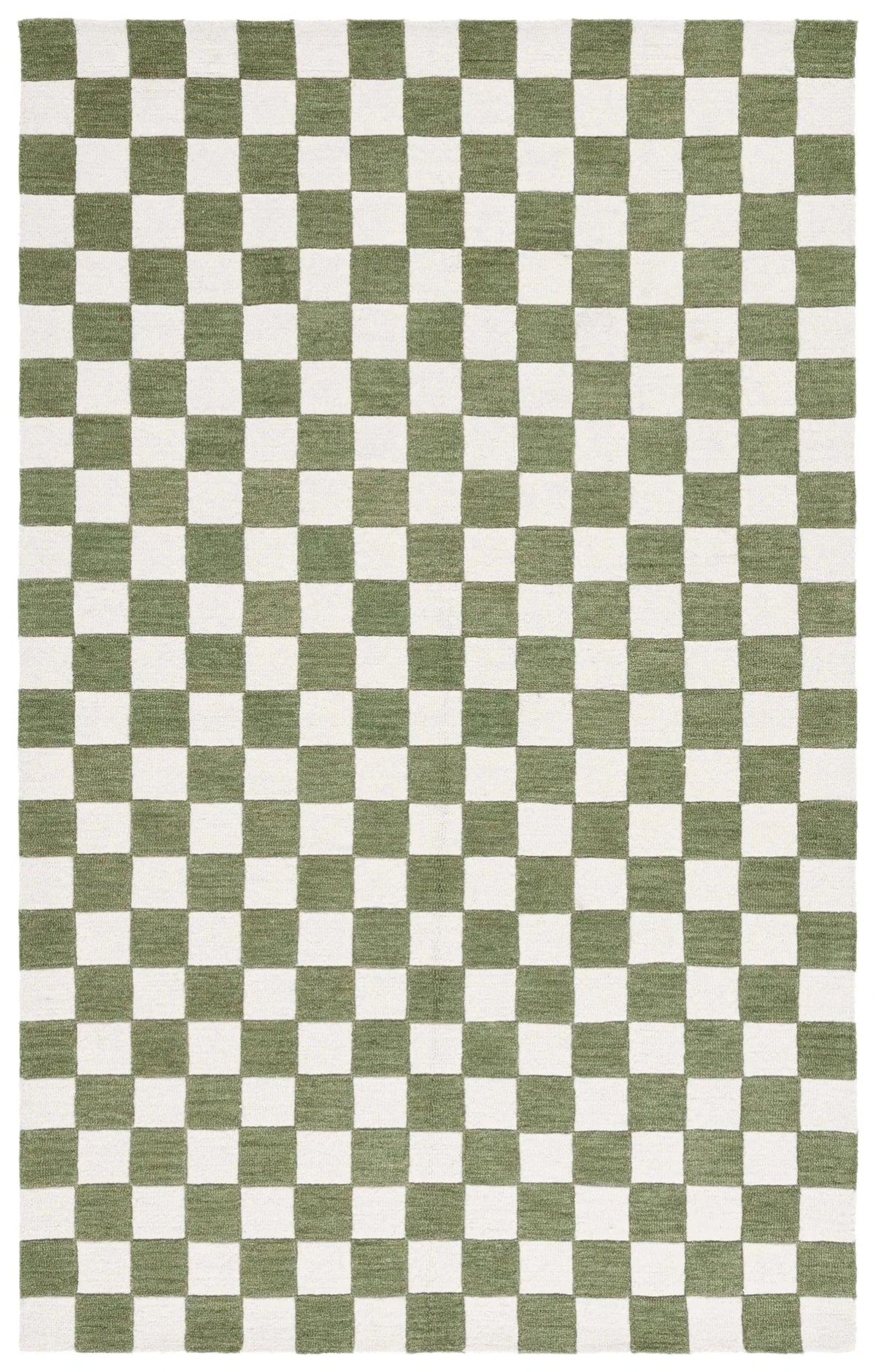 Safavieh Ebony 4'-0" x 6'-0" Rug in Green / Ivory