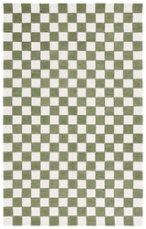 Safavieh Ebony 4'-0" x 6'-0" Rug in Green / Ivory