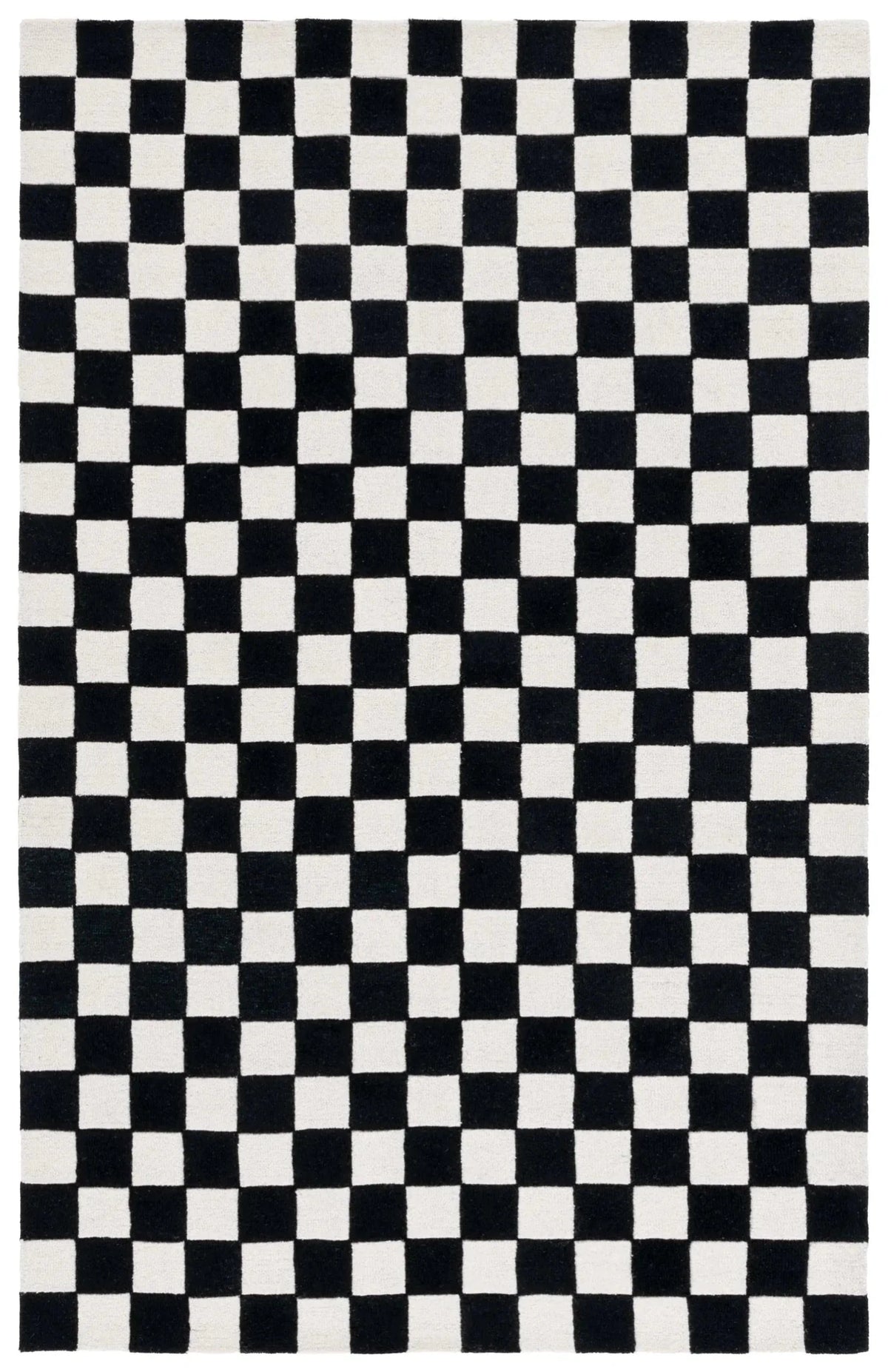 Safavieh Ebony 4'-0" x 6'-0" Rug in Black / Ivory