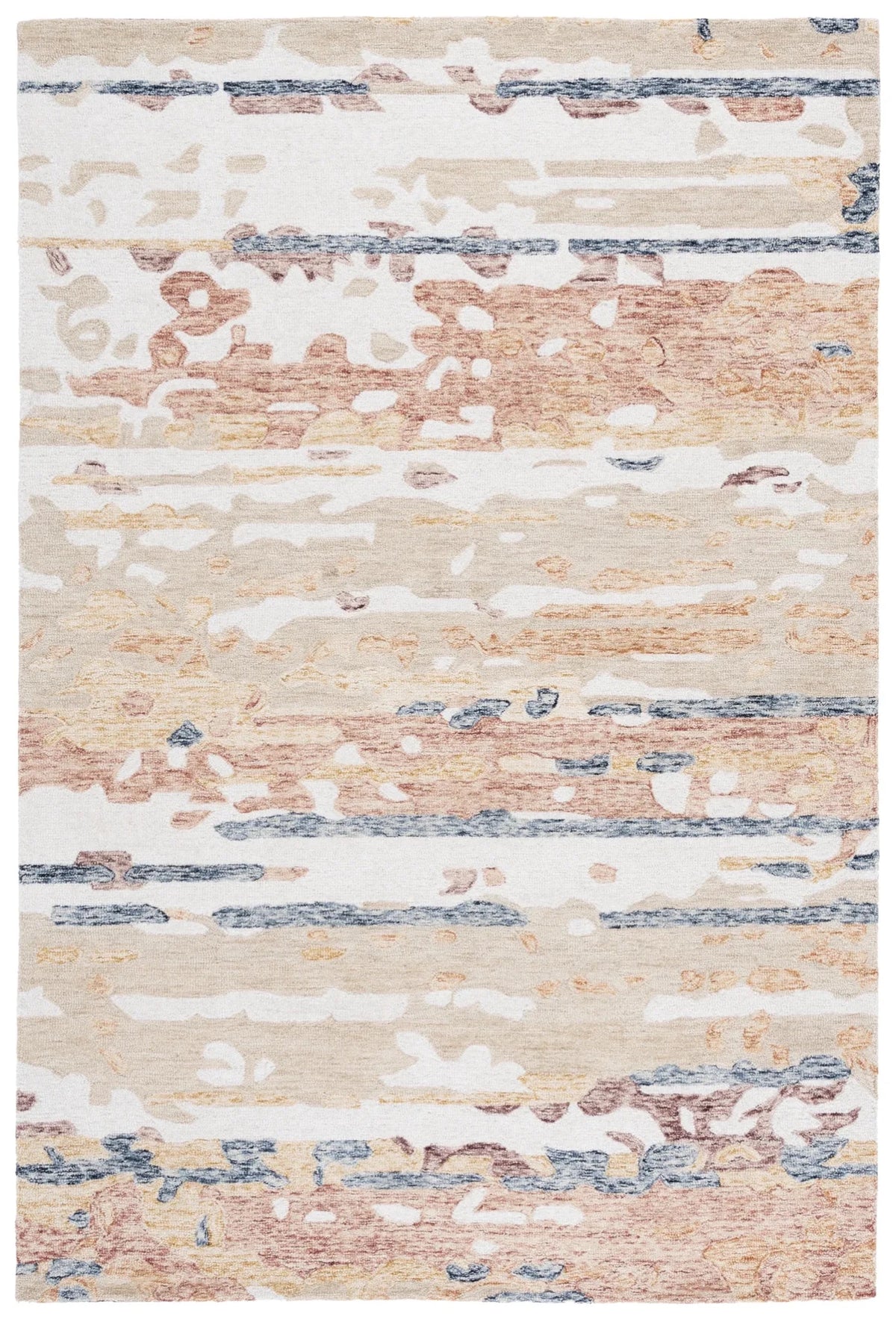 Safavieh Ebony 4'-0" x 6'-0" Rug in Beige / Rust