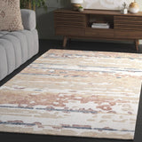 Safavieh Ebony 4'-0" x 6'-0" Rug in Beige / Rust