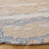 Safavieh Ebony 6'-0" x 6'-0" Rug in Grey / Rust