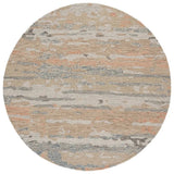 Safavieh Ebony 6'-0" x 6'-0" Rug in Grey / Rust