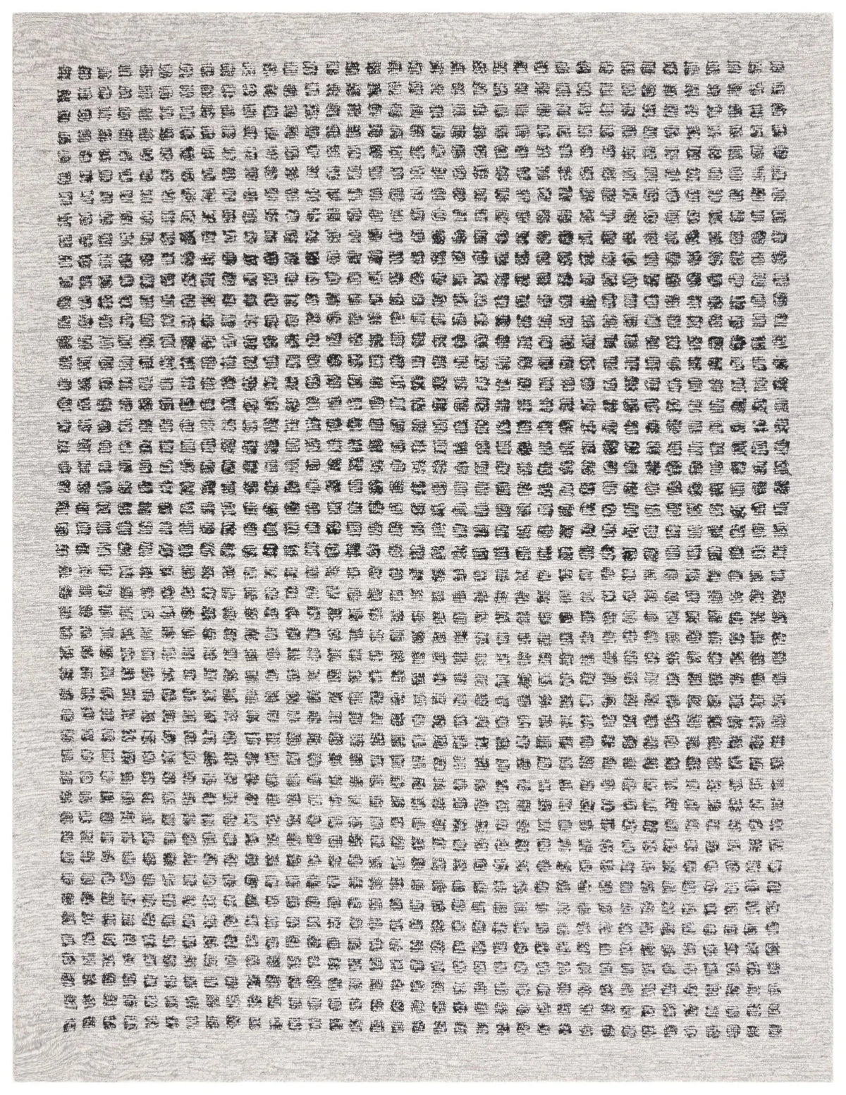 Safavieh Ebony 10'-0" x 14'-0" Rug in Silver / Black