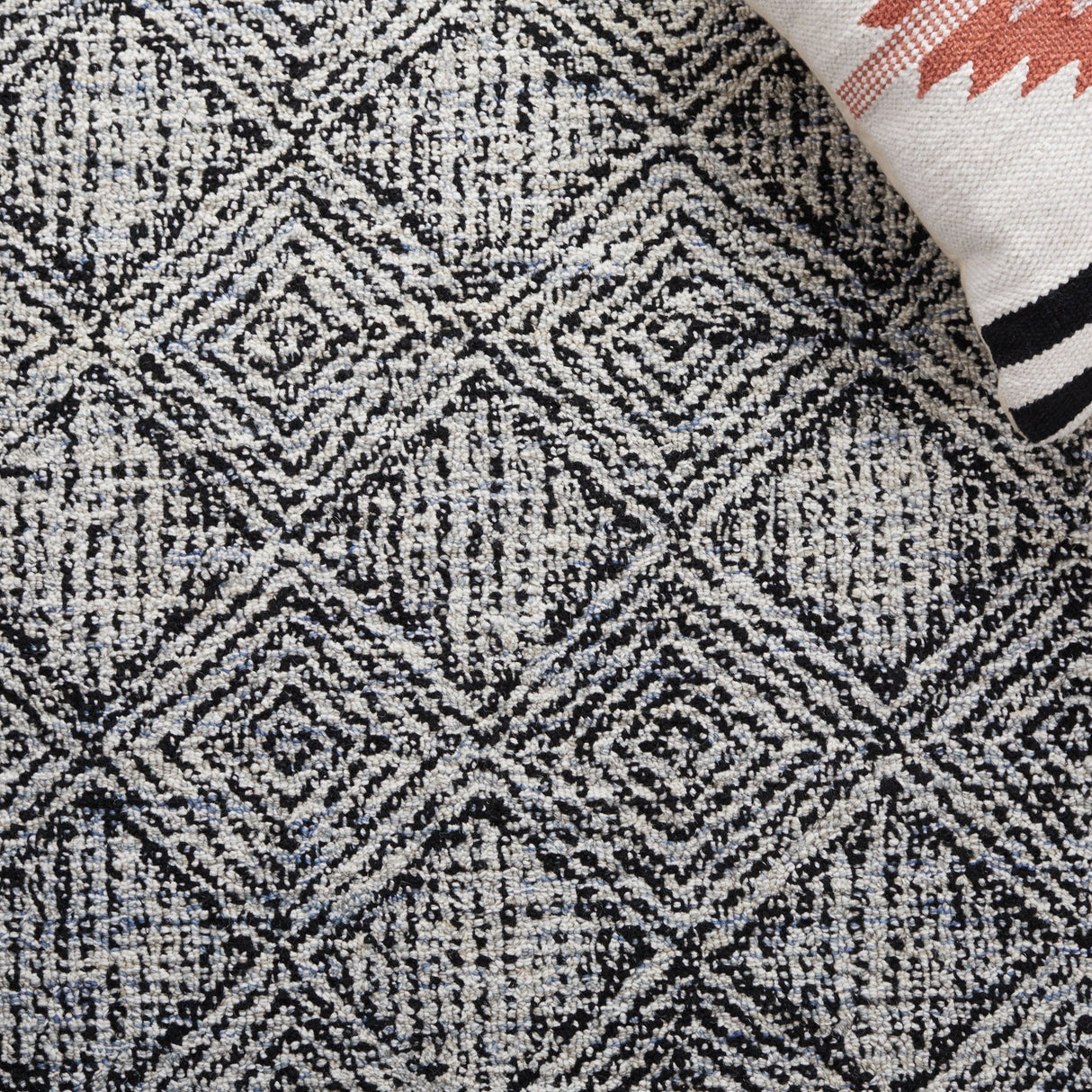 Safavieh Ebony Ebn204G Silver/Black Rug - Safavieh - ebn204g - 29