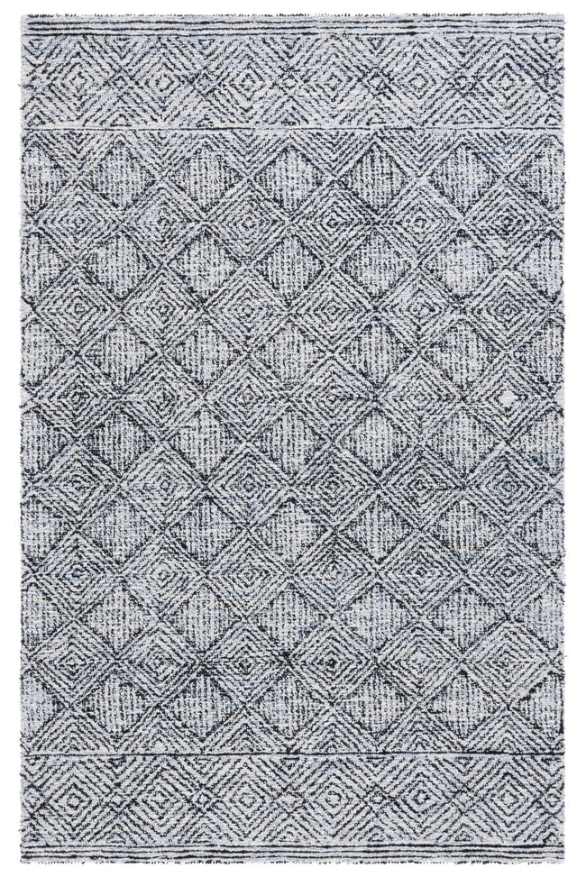 Safavieh Ebony Ebn204G Silver/Black Rug - Safavieh - ebn204g - 3