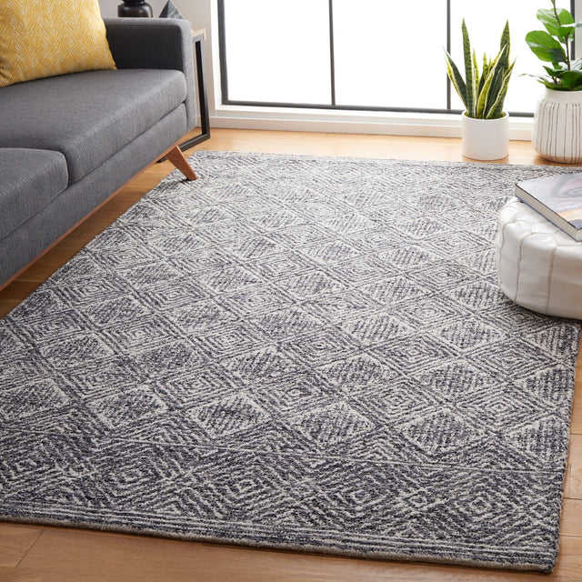 Safavieh Ebony Ebn204H Charcoal/Ivory Rug - Safavieh - ebn204h - 3