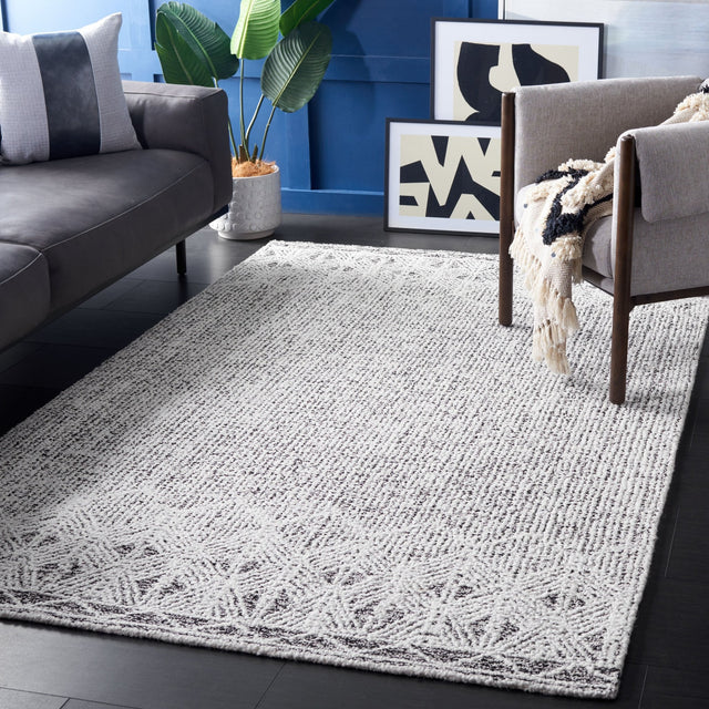 Safavieh Ebony Ebn210Z Ivory/Black Rug - Safavieh - ebn210z - 3