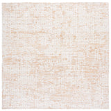 Safavieh Ebony 6'-0" x 6'-0" Rug in Ivory / Gold