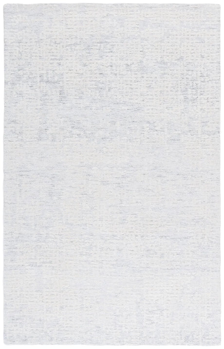 Safavieh Ebony 4'-0" x 6'-0" Rug in Silver / Ivory