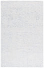 Safavieh Ebony 4'-0" x 6'-0" Rug in Silver / Ivory