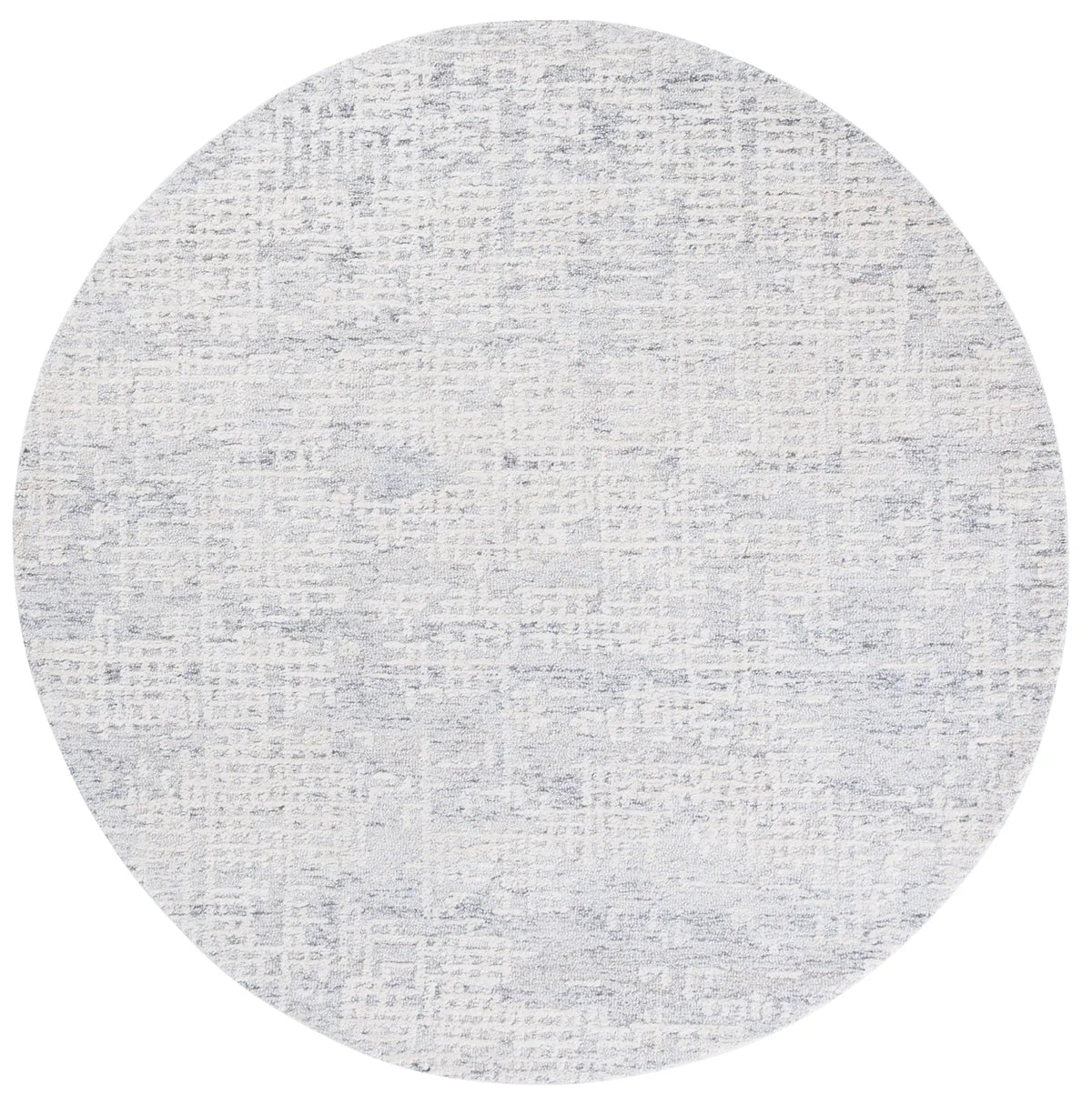Safavieh Ebony 6'-0" x 6'-0" Rug in Silver / Ivory