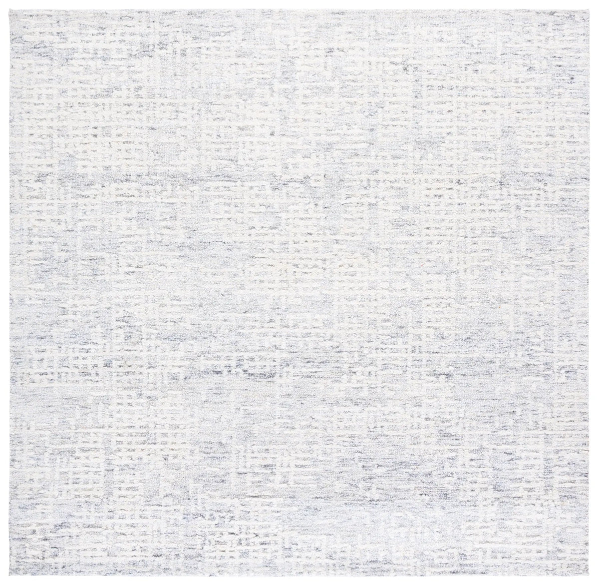 Safavieh Ebony 6'-0" x 6'-0" Rug in Silver / Ivory