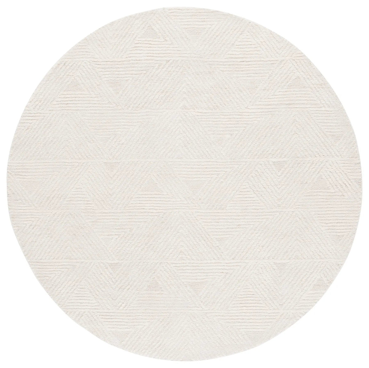Safavieh Ebony 6'-0" x 6'-0" Rug in Ivory / Beige