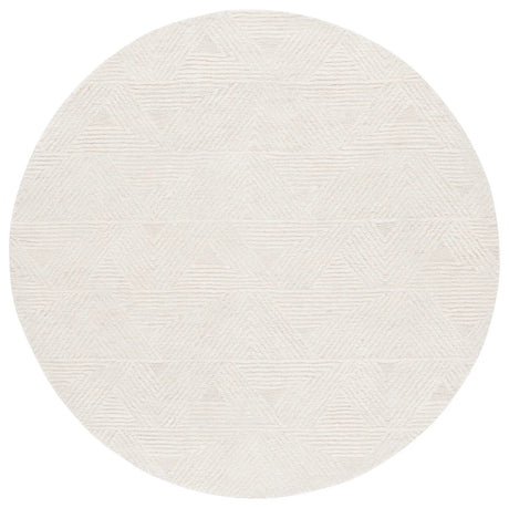 Safavieh Ebony 6'-0" x 6'-0" Rug in Ivory / Beige
