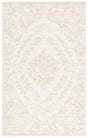 Safavieh Ebony 4'-0" x 6'-0" Rug in Ivory / Light Green