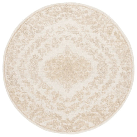 Safavieh Ebony 6'-0" x 6'-0" Rug in Ivory / Light Green