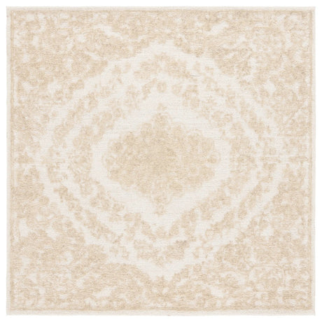 Safavieh Ebony 6'-0" x 6'-0" Rug in Ivory / Light Green