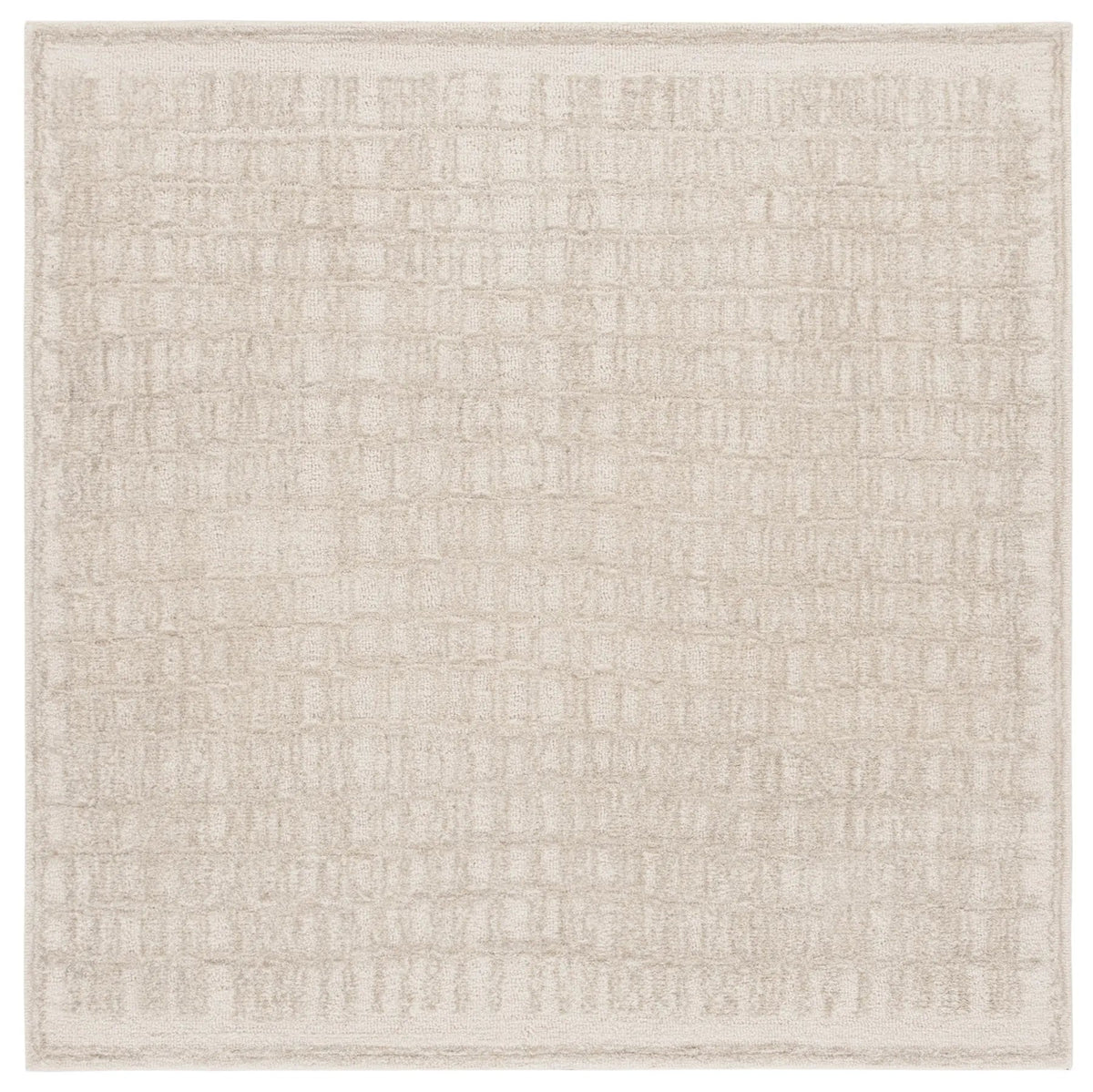 Safavieh Ebony 6'-0" x 6'-0" Rug in Ivory / Beige