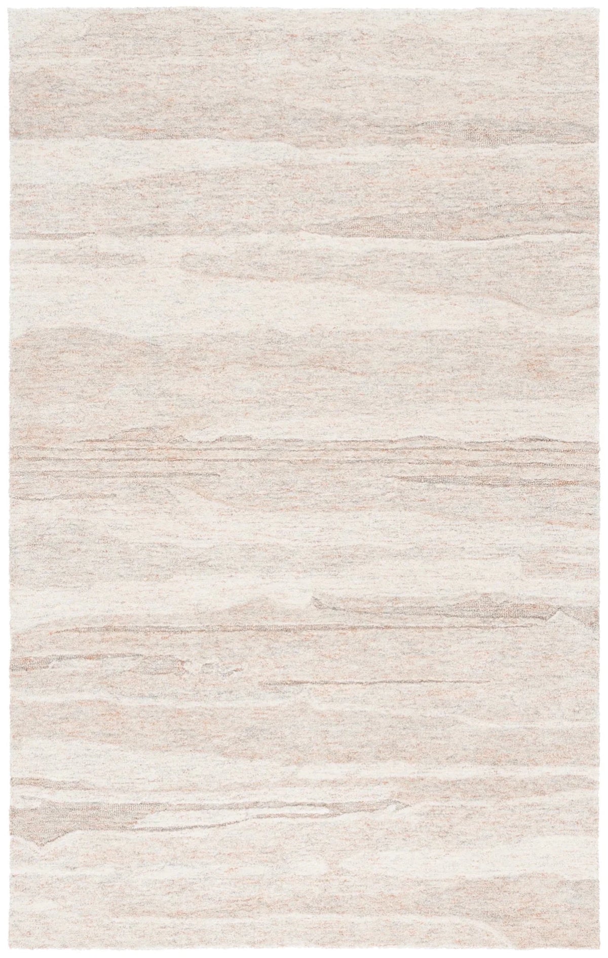 Safavieh Ebony 4'-0" x 6'-0" Rug in Grey / Rust