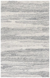 Safavieh Ebony 4'-0" x 6'-0" Rug in Dark Grey / Ivory