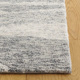 Safavieh Ebony 4'-0" x 6'-0" Rug in Dark Grey / Ivory