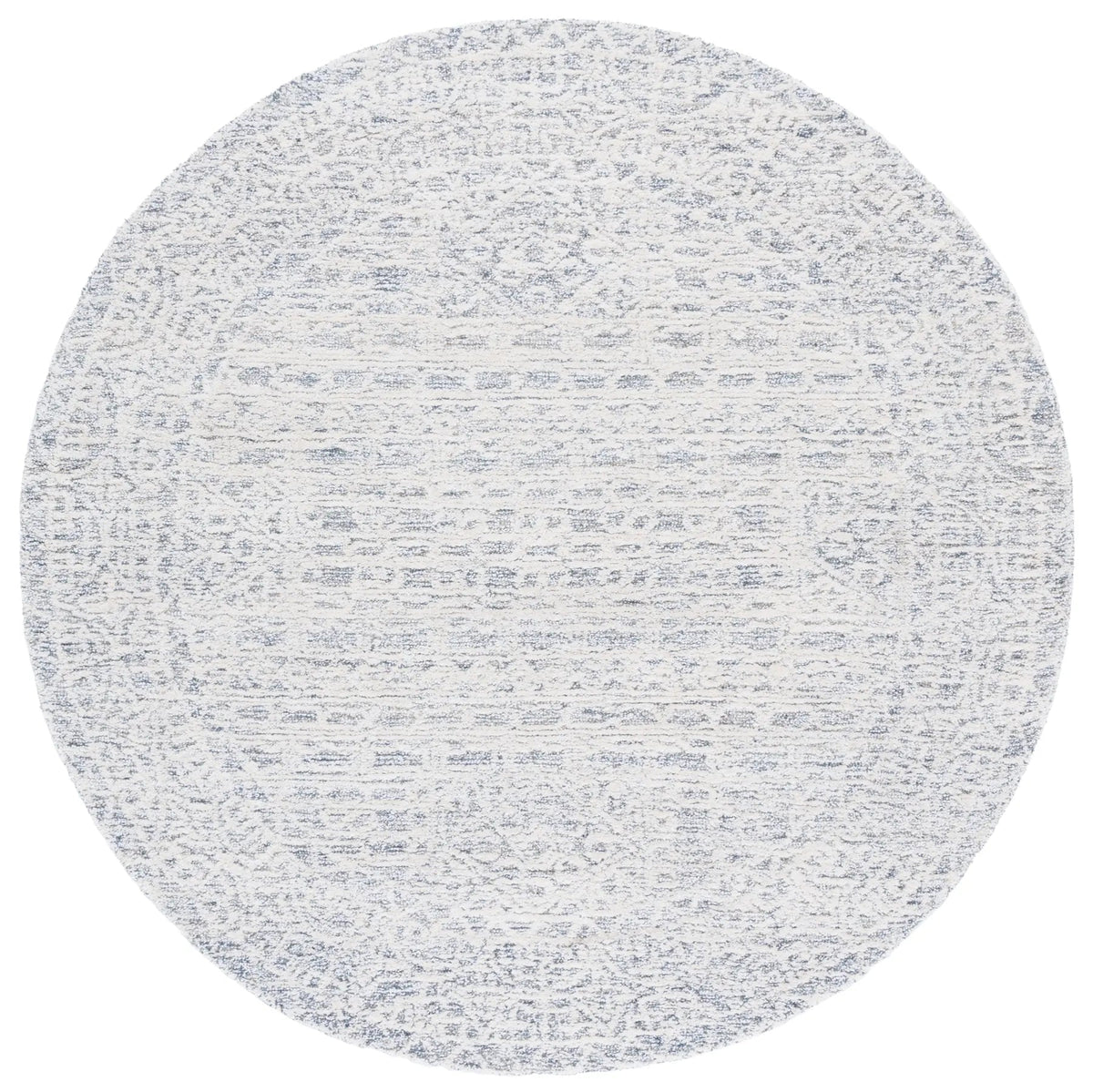Safavieh Ebony 6'-0" x 6'-0" Rug in Ivory / Grey