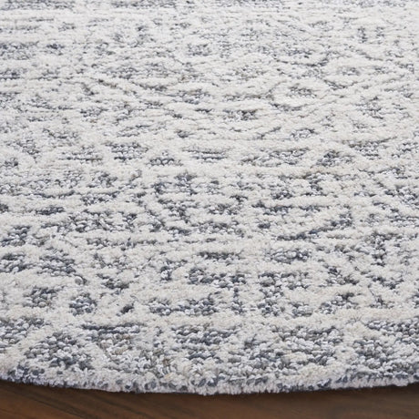 Safavieh Ebony 6'-0" x 6'-0" Rug in Ivory / Grey