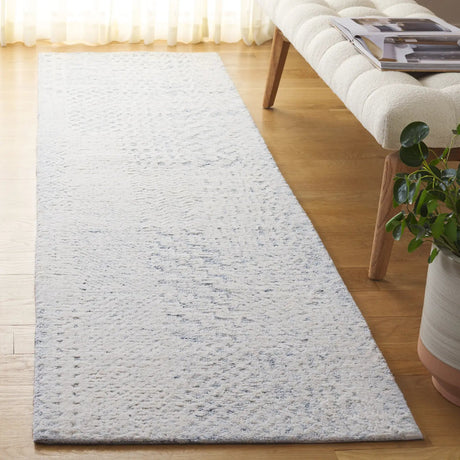 Safavieh Ebony 2'-3" x 9'-0" Rug in Ivory / Blue