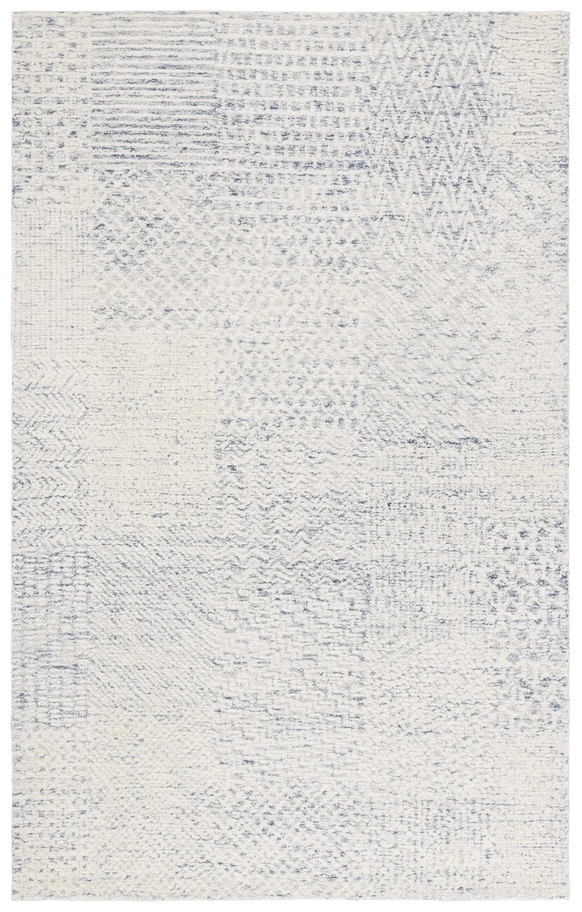 Safavieh Ebony 4'-0" x 6'-0" Rug in Ivory / Blue
