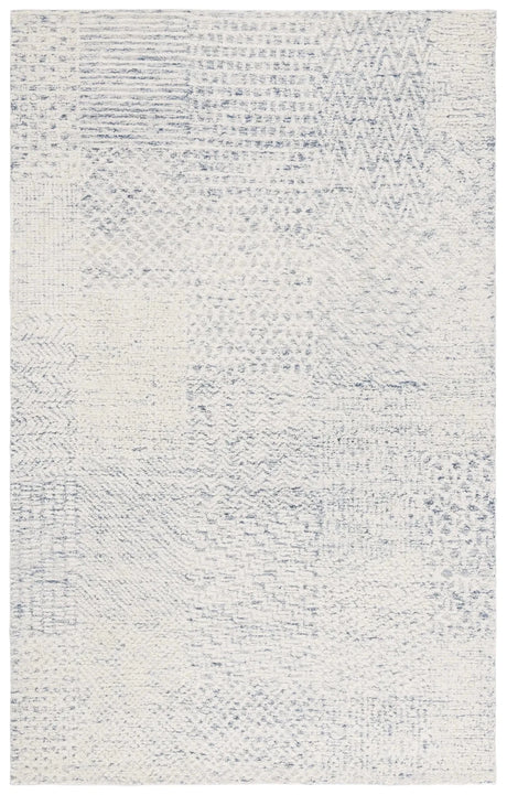 Safavieh Ebony 4'-0" x 6'-0" Rug in Ivory / Blue