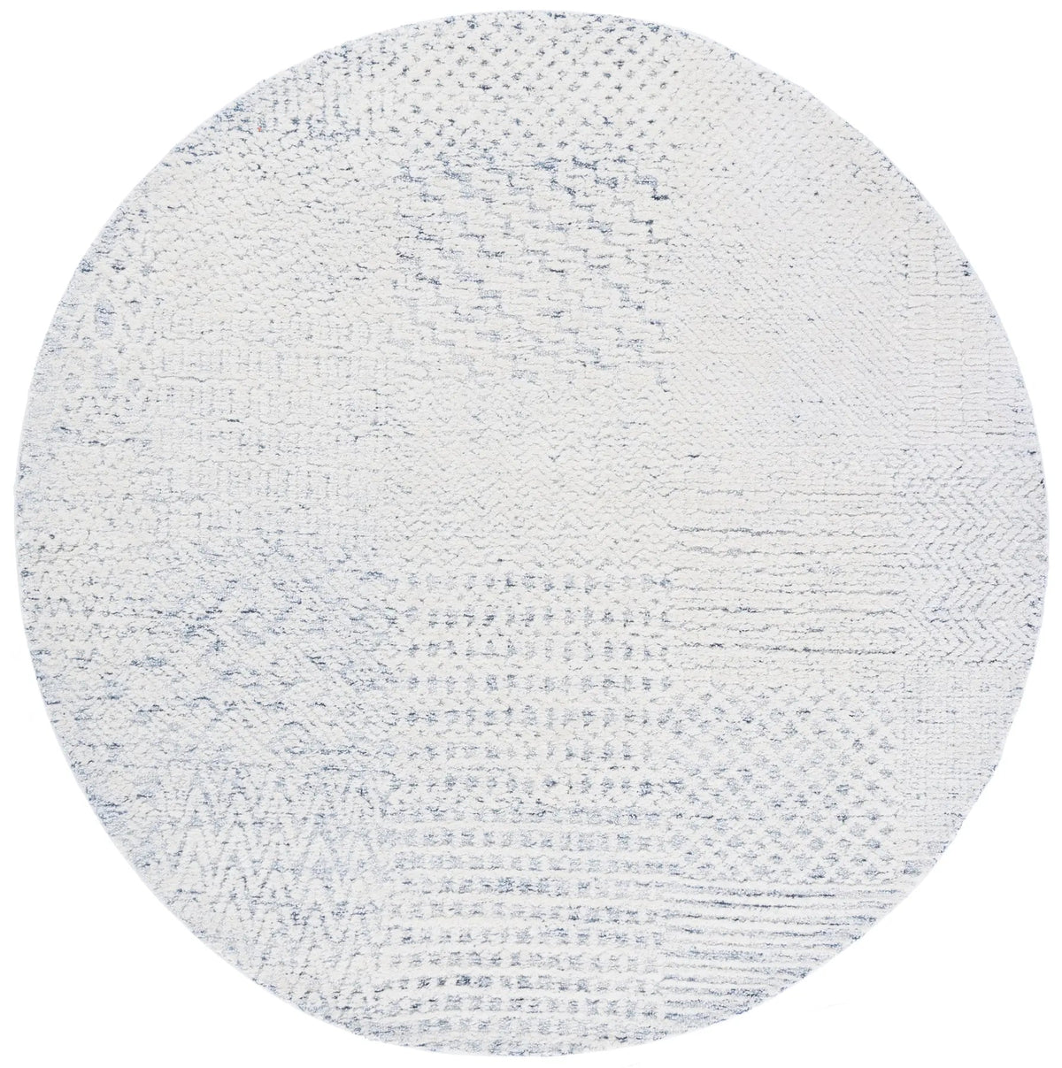 Safavieh Ebony 6'-0" x 6'-0" Rug in Ivory / Blue
