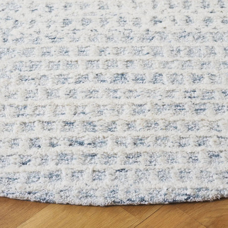 Safavieh Ebony 6'-0" x 6'-0" Rug in Ivory / Blue