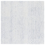 Safavieh Ebony 6'-0" x 6'-0" Rug in Ivory / Blue