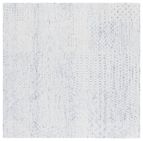 Safavieh Ebony 6'-0" x 6'-0" Rug in Ivory / Blue