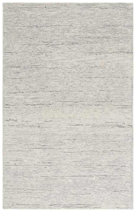 Safavieh Ebony 4'-0" x 6'-0" Rug in Ivory / Dark Grey