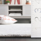 Safavieh Ebony 4'-0" x 6'-0" Rug in Ivory / Dark Grey