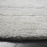 Safavieh Ebony 6'-0" x 6'-0" Rug in Ivory / Dark Grey
